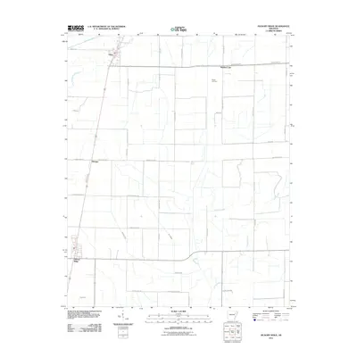 2011 Map of Hickory Ridge, 2011 Print