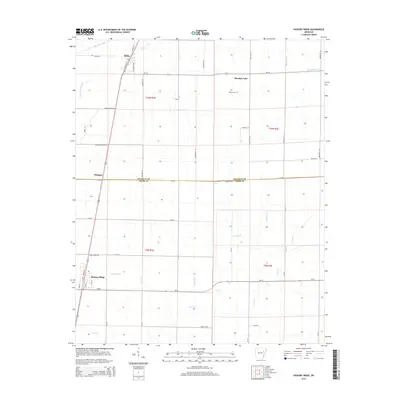 2014 Map of Hickory Ridge, 2014 Print