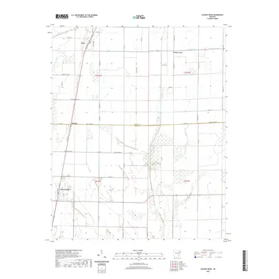 2020 Map of Hickory Ridge, 2020 Print