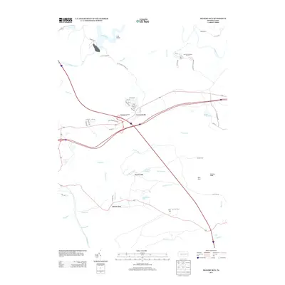2013 Map of Hickory Run, 2013 Print