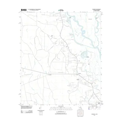 2012 Map of Hickory, 2012 Print