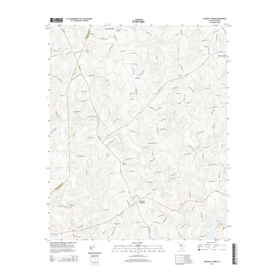 2014 Map of Hickory Tavern, 2014 Print