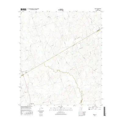 2016 Map of Hicks, 2016 Print