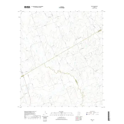 2019 Map of Hicks, 2019 Print