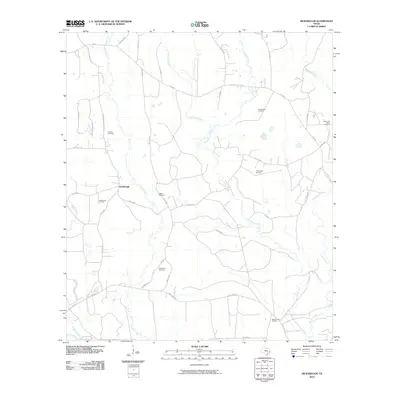 2010 Map of Hicksbaugh, 2010 Print