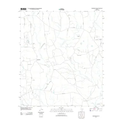 2013 Map of Hicksbaugh, 2013 Print