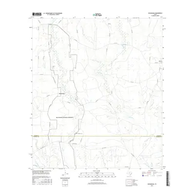 2016 Map of Hicksbaugh, 2016 Print