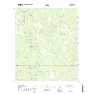 2019 Map of Hicksbaugh, 2019 Print