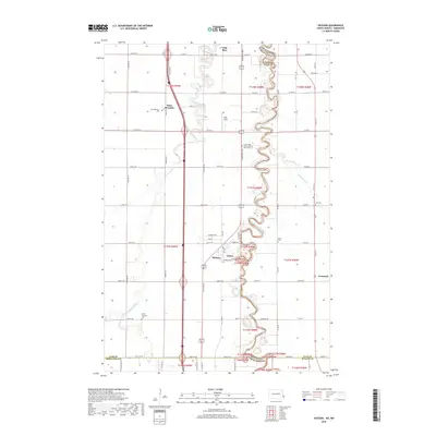 2018 Map of Hickson, 2018 Print