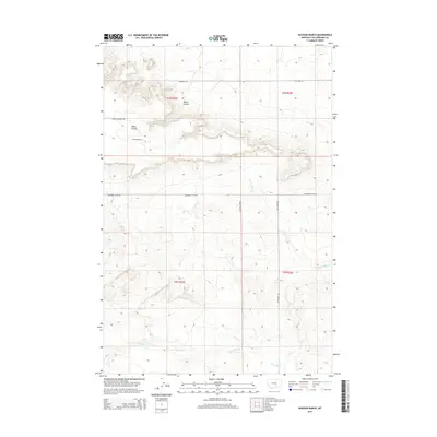 2014 Map of Hickson Ranch, 2014 Print