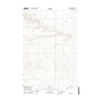 2017 Map of Hickson Ranch, 2017 Print