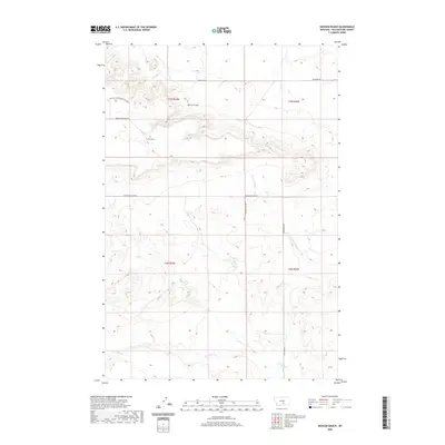 2020 Map of Hickson Ranch, 2020 Print