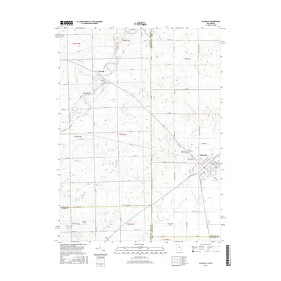2016 Map of Hicksville, 2016 Print