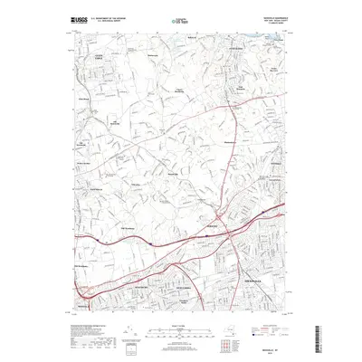 2019 Map of Hicksville, 2019 Print