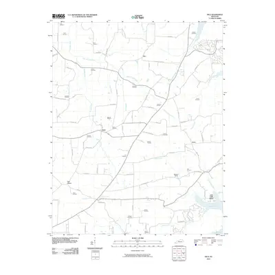 2010 Map of Hico, 2010 Print