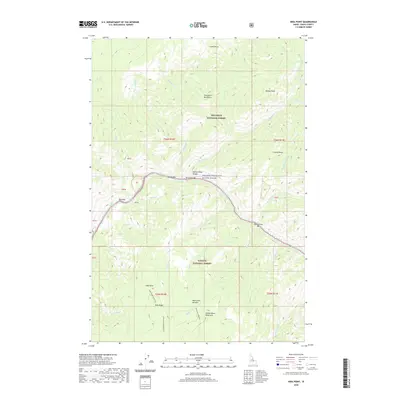 2020 Map of Hida Point, 2020 Print