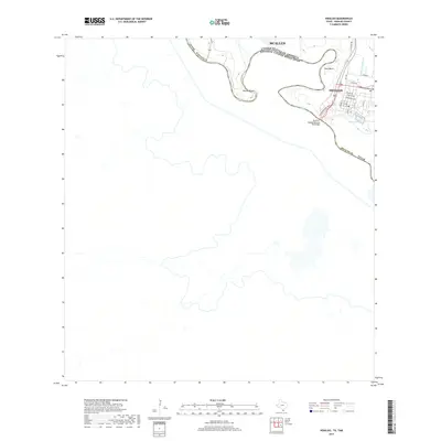 2019 Map of Hidalgo, 2019 Print