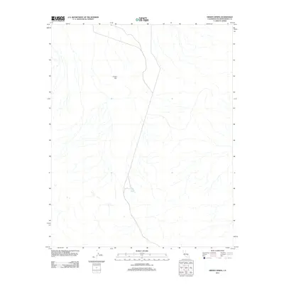 2012 Map of Hidden Spring, 2012 Print