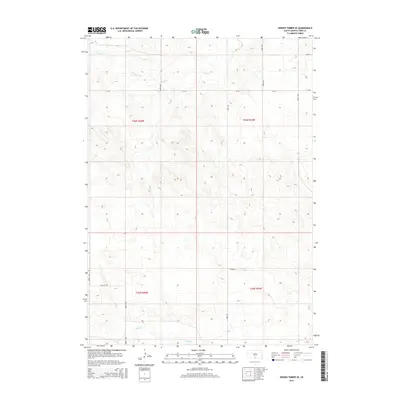 2015 Map of Hidden Timber SE, 2015 Print