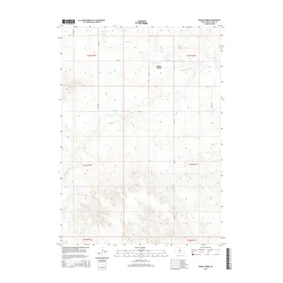 2015 Map of Hidden Timber, 2015 Print