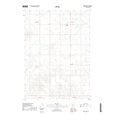 2017 Map of Hidden Timber, 2017 Print