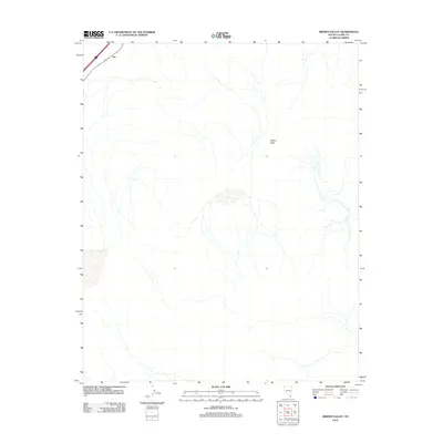 2012 Map of Hidden Valley, 2012 Print