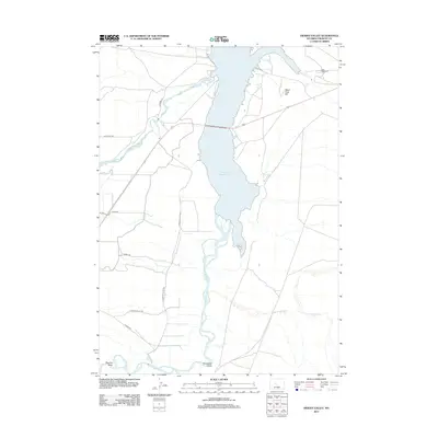 2012 Map of Hidden Valley, 2012 Print