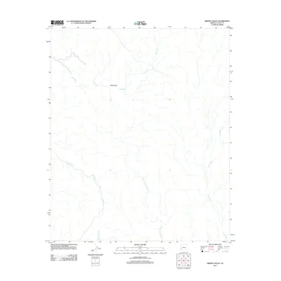 2011 Map of Hidden Valley, 2011 Print