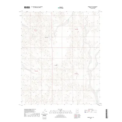 2018 Map of Hidden Valley, 2018 Print