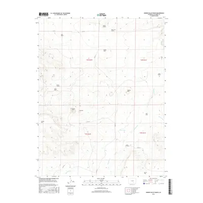 2016 Map of Hidden Valley Ranch, 2016 Print