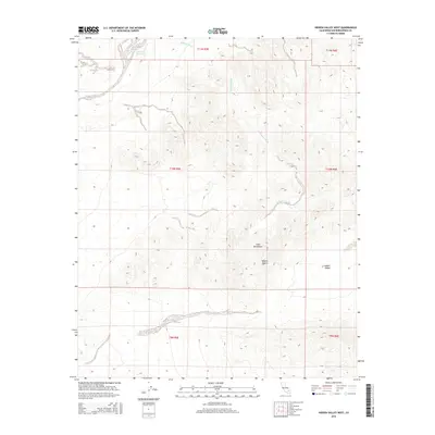 2015 Map of Hidden Valley West, 2015 Print