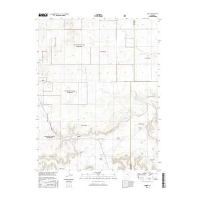 2016 Map of Higbee, 2016 Print