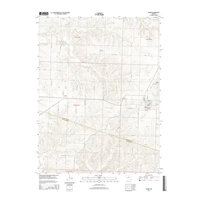 2014 Map of Higbee, 2014 Print