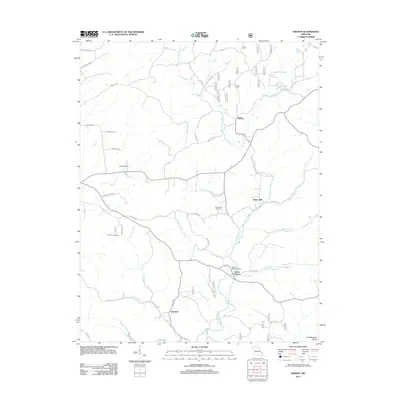 2011 Map of Higdon, 2011 Print