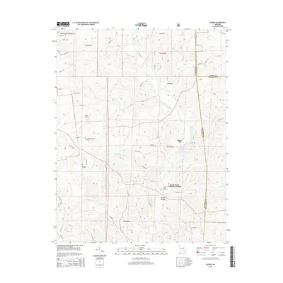 2015 Map of Higdon, 2015 Print