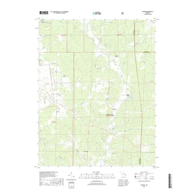 2017 Map of Higdon, 2017 Print