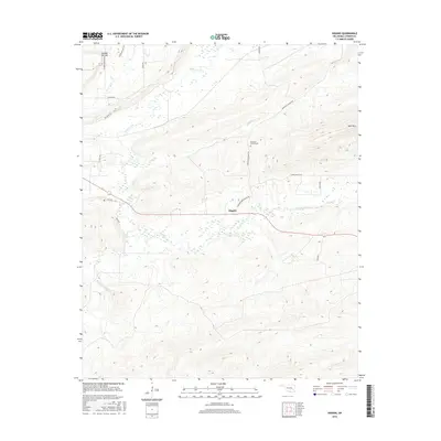 2016 Map of Higgins, 2016 Print