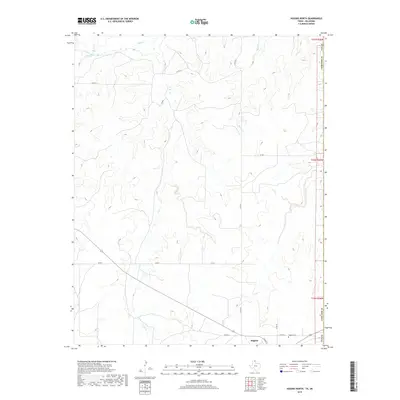 2019 Map of Higgins North, 2019 Print