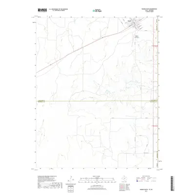 2019 Map of Higgins South, 2019 Print