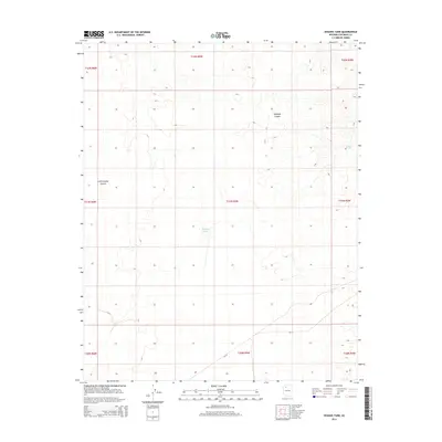 2014 Map of Higgins Tank, 2014 Print