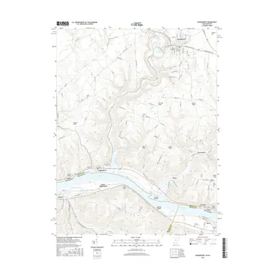 2016 Map of Higginsport, 2016 Print
