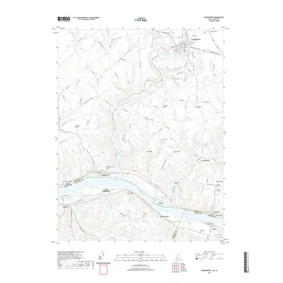 2019 Map of Higginsport, 2019 Print