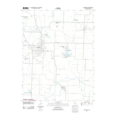 2012 Map of Higginsville, 2012 Print