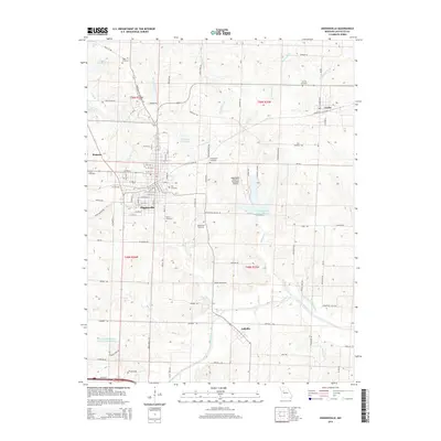 2015 Map of Higginsville, 2015 Print