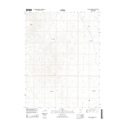 2014 Map of High Bald Peaks NE, 2014 Print