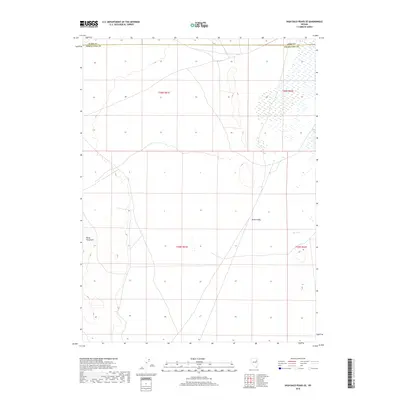 2018 Map of High Bald Peaks SE, 2018 Print