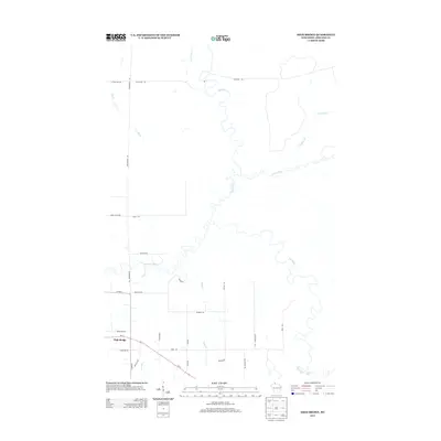 2013 Map of High Bridge, 2013 Print