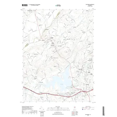 2019 Map of High Bridge, 2019 Print