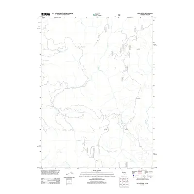 2012 Map of High Divide, 2012 Print