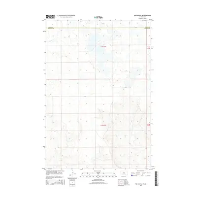 2015 Map of High Elk Hill NW, 2015 Print
